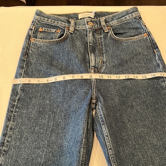 Los Angeles Atelier & Other Stories Straight High Rise Size 29 - Picture 5 of 16